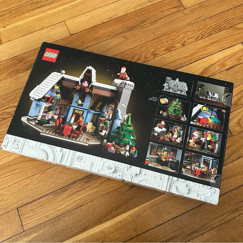 New LEGO Santa's Visit 10293 Winter Village Creator Expert Xmas NIB RETIRED SET